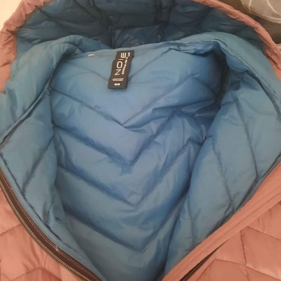 Noize Eden Dusty Pink Puffer Jacket - Picture 6 of 6